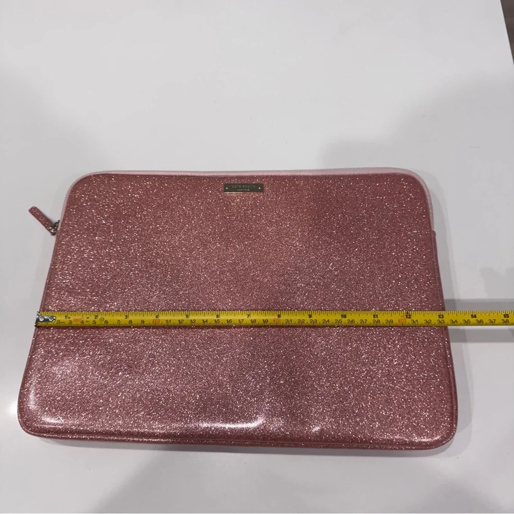 Kate Spade Glittery Rose Laptop Sleeve